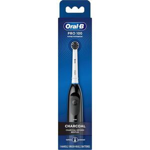 Oral-B Clinical Charcoal Battery Electric Toothbrush, Black
